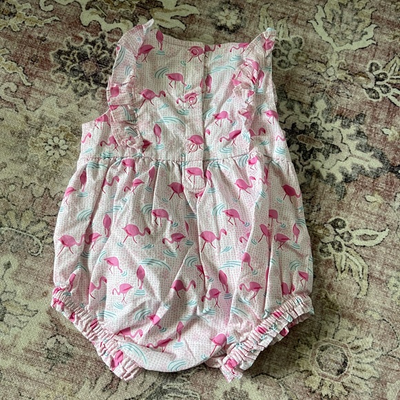 Flamingo bubble/romper - Picture 4 of 4
